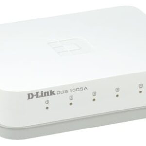 SW Gigabyte D-Link DG-S-1005A 5 Port 1Gb