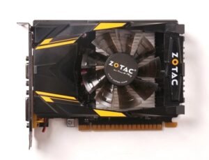 VGA card màn hình ZOTAC GT730 1GD5 1 fan cũ